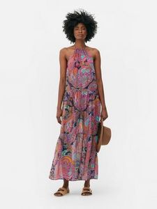 Paisley Halter Neck Maxi Dress offers at $16 in Primark