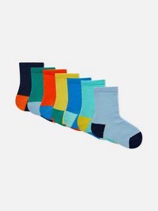 7-Pack Cotton Color Block Socks offers at $4 in Primark