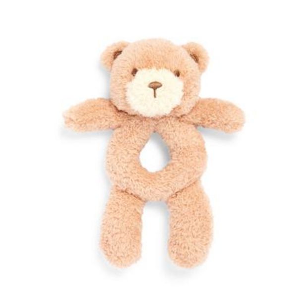 Baby Brown Bear Plush Rattle deals at $4.5