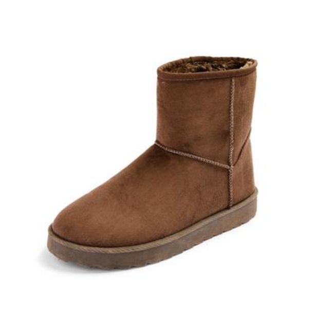 Brown Faux Suede Boots deals at $9