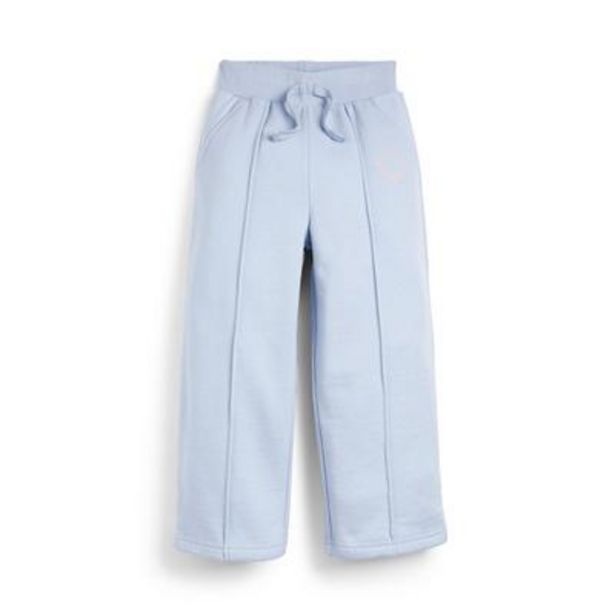 Younger Girl Pastel Blue Wide Leg Joggers deals at $9