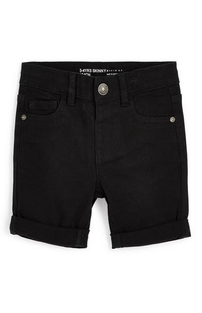 Younger Boy Black Twill Skinny Shorts deals at $8