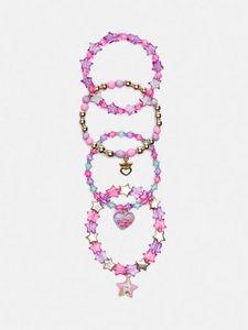 4-Pack Disney Princesses Charm Bead Bracelets offers at $4 in Primark