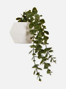 Faux Hanging Plant in Geometric Pot offers at $4 in Primark