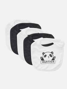 5-Pack Terrycloth Panda Bibs offers at $4.5 in Primark