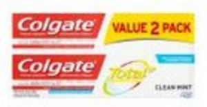 Save $3.00 on Colgate Total Toothpaste - Expires: 02/11/2023 offers at $3 in ShopRite