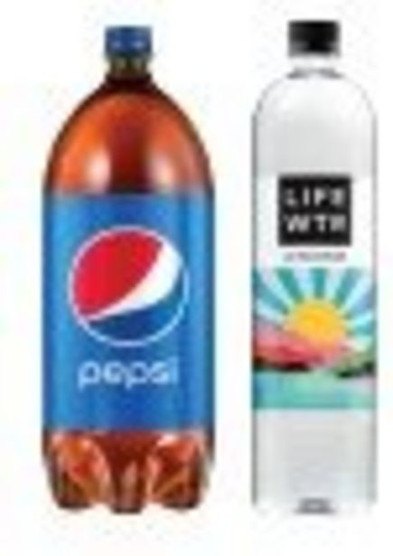 Save $2.00 On Pepsi 2-Liter or LIFEWTR 1-Liter - Expires: 07/02/2022 offers at $2 in ShopRite