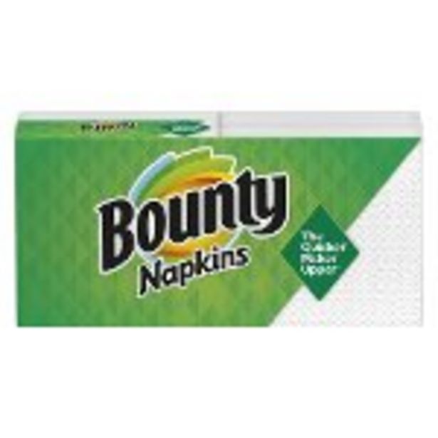 Save $0.50 on Bounty Paper Napkins - Expires: 01/29/2022 deals at 