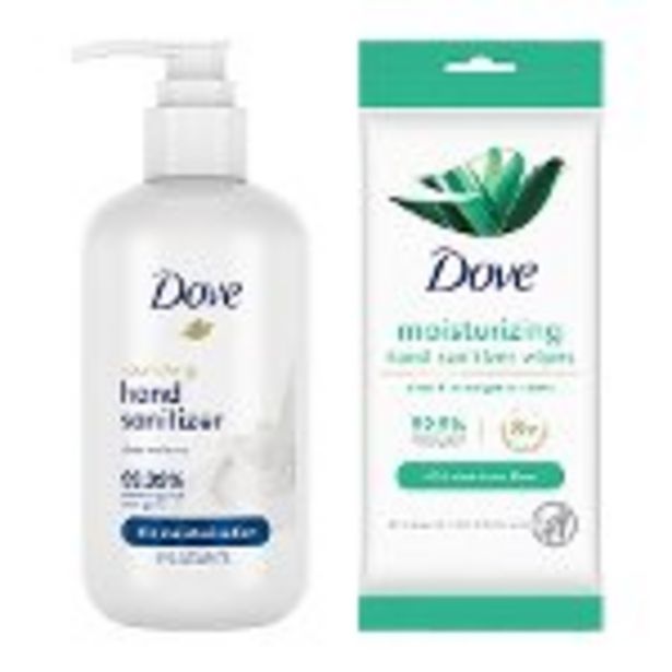 SAVE $1.00 on Dove Hand Sanitizer Gel or Wipes product - Expires: 02/05/2022 deals at 