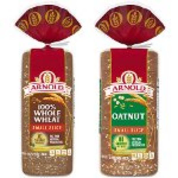 Save $1.00 on Arnold® Small Slice Bread - Expires: 01/29/2022 deals at 