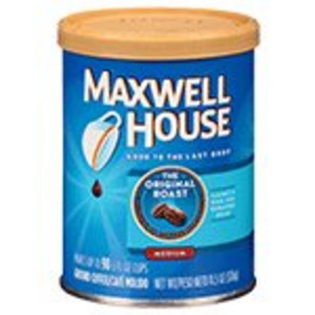 Save $1.00 On Maxwell House Ground Coffee - Expires: 01/22/2022 deals at 