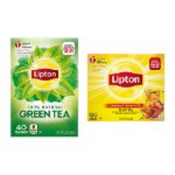 SAVE $0.40 on any ONE (1) Lipton® Tea Bags, K-Cup®, Liquid or Powdered Iced Tea Mix product - Expires: 02/05/2022 deals at 