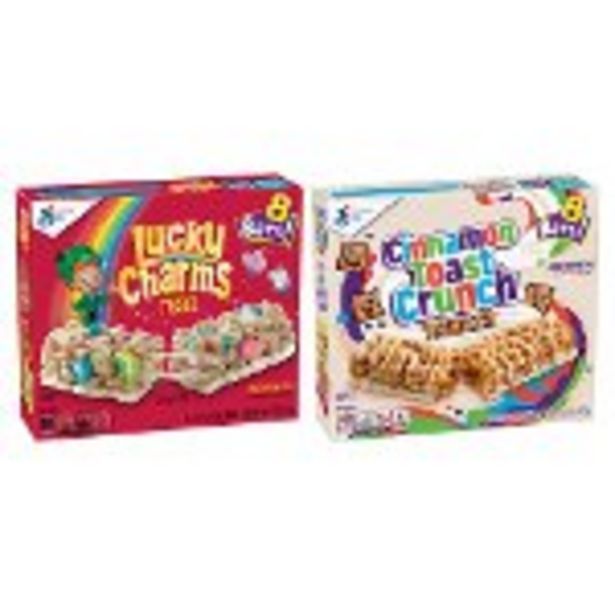 SAVE 50¢ on 2 General Mills Cereal Treat Bars - Expires: 02/12/2022 deals at 
