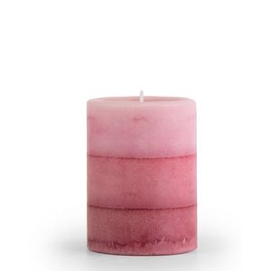 Pier 1 Pink Champagne 3x4 Layered Pillar Candle offers at $12.95 in Stein Mart
