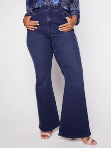 Westport Signature 5 Pocket High Rise Modern Flare Leg Jean - Plus offers at $61.33 in Stein Mart