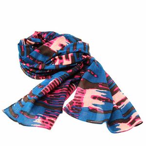 Hand-Printed Cotton Scarf, Abstract Design offers at $54.4 in Stein Mart