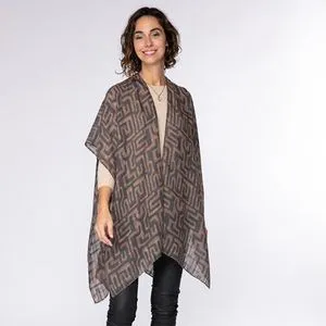 Jess Black Kimono Wrap offers at $41.95 in Stein Mart