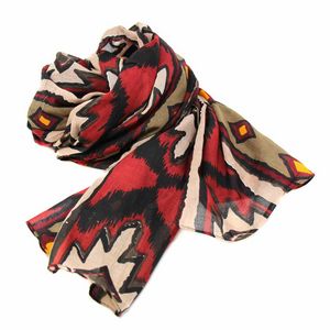 Hand-Printed Cotton Scarf, Ikat Diamond Design offers at $54.4 in Stein Mart