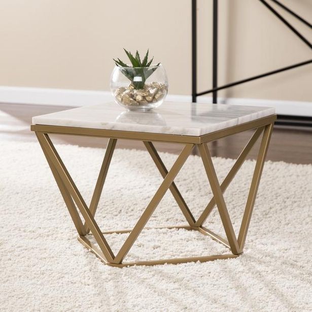 Victory Marble Accent Table deals at $179.99