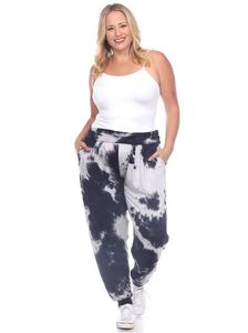 Tie Dye Relaxed Fit Harem Pants - Plus offers at $61.74 in Stein Mart