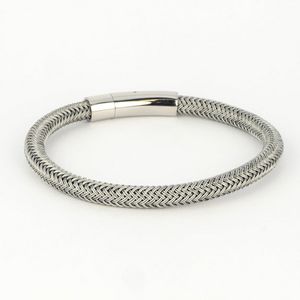 Jean Claude Stainless Steel Wrap Bracelet offers at $68.95 in Stein Mart