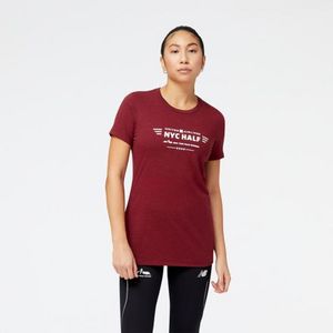 United Airlines NYC Half Map Graphic Short Sleeve offers at $34.99 in New Balance
