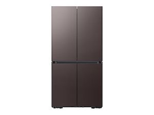 Bespoke Counter Depth 4-Door Flex™ Refrigerator (23 cu. ft.) in Tuscan Steel offers at $2898.96 in Samsung