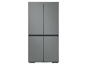 Bespoke Counter Depth 4-Door Flex™ Refrigerator (23 cu. ft.) in Grey Glass offers at $2898.96 in Samsung