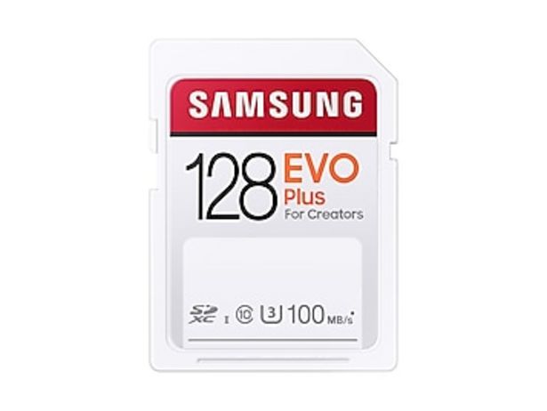 EVO Plus SDXC Full-size SD Card 128GB deals at $13.99