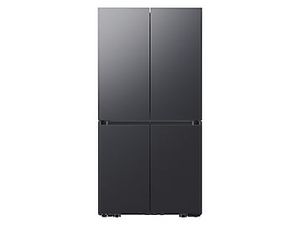 Bespoke Counter Depth 4-Door Flex™ Refrigerator (23 cu. ft.) in Matte Black Steel offers at $2299 in Samsung