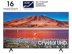 75" Class TU7000 Crystal UHD 4K Smart TV (2020) offers at $679.99 in Samsung