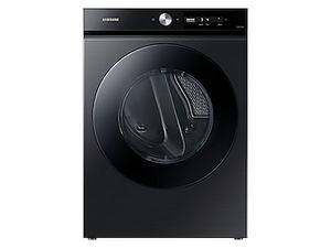 Bespoke 7.5 cu. ft. Large Capacity Electric Dryer with Super Speed Dry and AI Smart Dial in Brushed Black offers at $779 in Samsung