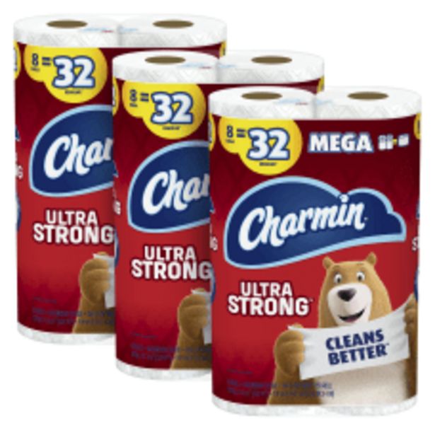 Charmin Ultra Strong Mega Roll 2 deals at $42.99