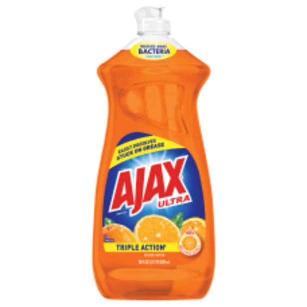 Ajax Liquid Dishwashing Detergent Orange Scent deals at $3.79