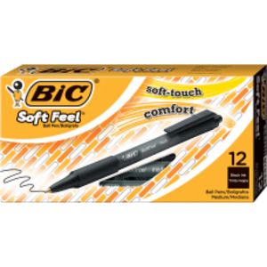 BIC Soft Feel Retractable Ballpoint Pens offers at $11.99 in Office Depot
