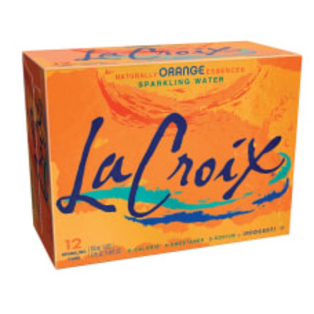 LaCroix Core Sparkling Water with Natural deals at $8.99