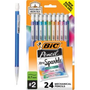 BIC Xtra Sparkle Mechanical Pencils 07mm offers at $8.99 in Office Depot