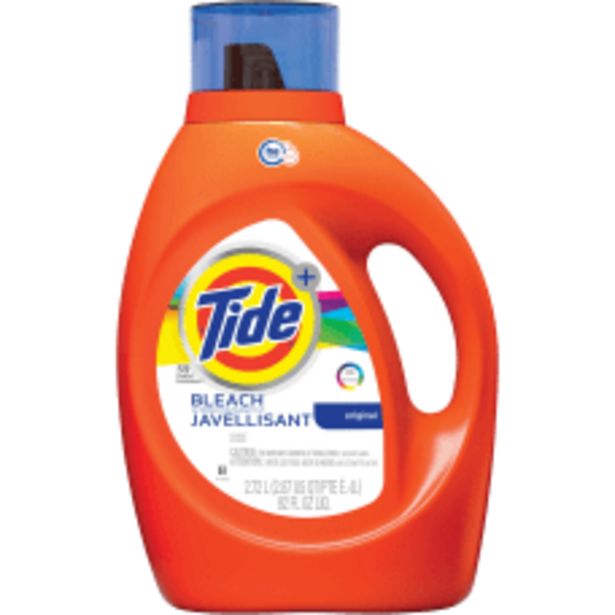 Tide Plus Bleach Liquid Detergent Liquid deals at $6.09