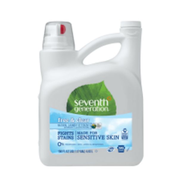 Seventh Generation Natural Laundry Detergent Free deals at $34.69