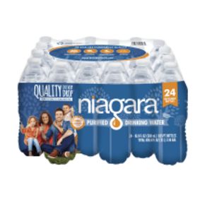 Niagara Purified Drinking Water Bottles 169 offers at $13.99 in Office Depot