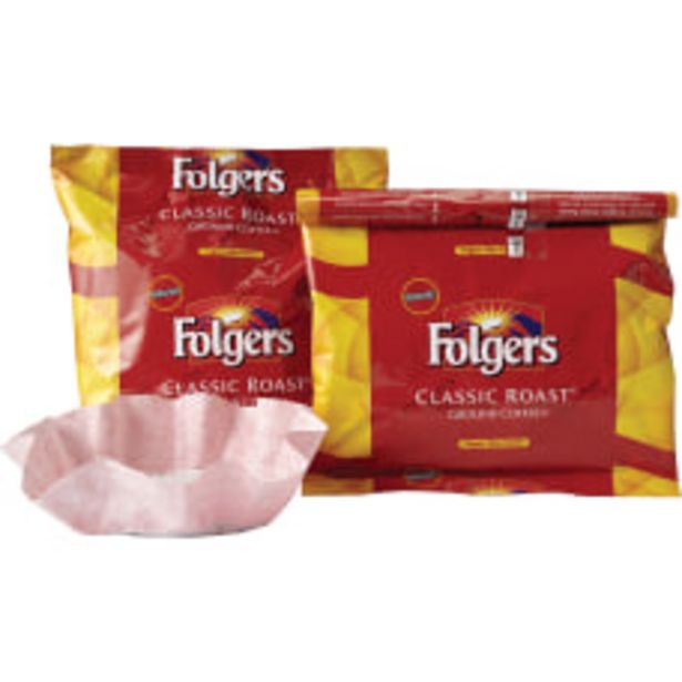 Folgers Classic Roast Coffee Filter Packs deals at $32.49