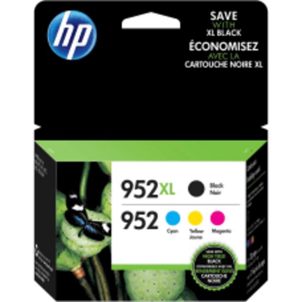 HP 952XL Black And 952 Tricolor deals at $120.99