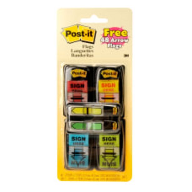 Post it Notes Sign Here Printed deals at $8.99