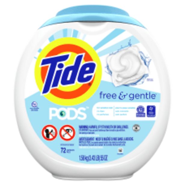 Tide Free Gentle Laundry Detergent Pods deals at $19.99