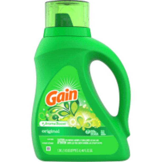 Gain Detergent With Aroma Boost Liquid deals at $9.29