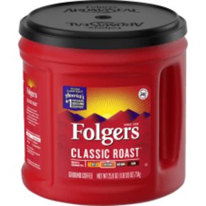 Folgers Classic Roast Ground Coffee Medium offers at $21.29 in Office Depot