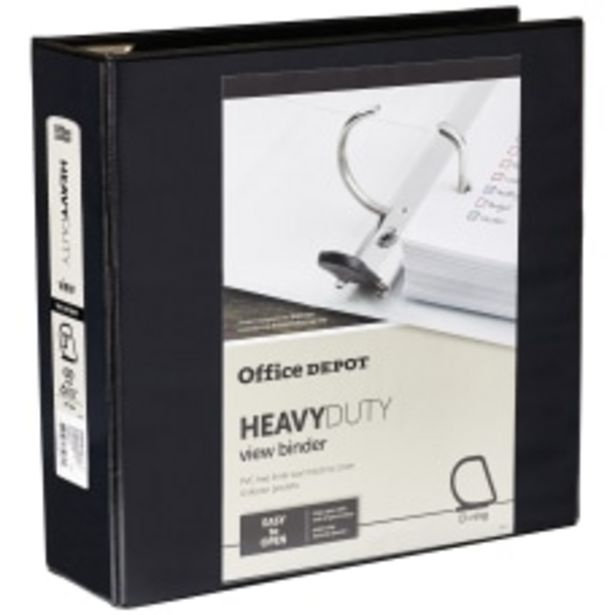 Office Depot Brand Heavy Duty View deals at $14.49