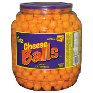 Utz Cheese Balls Snack Barrel 23 offers at $9.99 in Office Depot