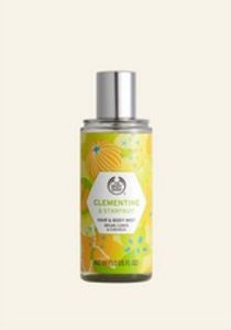 Clementine & Starfruit Hair & Body Mist offers at $18 in The Body Shop