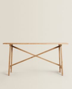 Recycled Wood Console Table offers at $599 in ZARA HOME